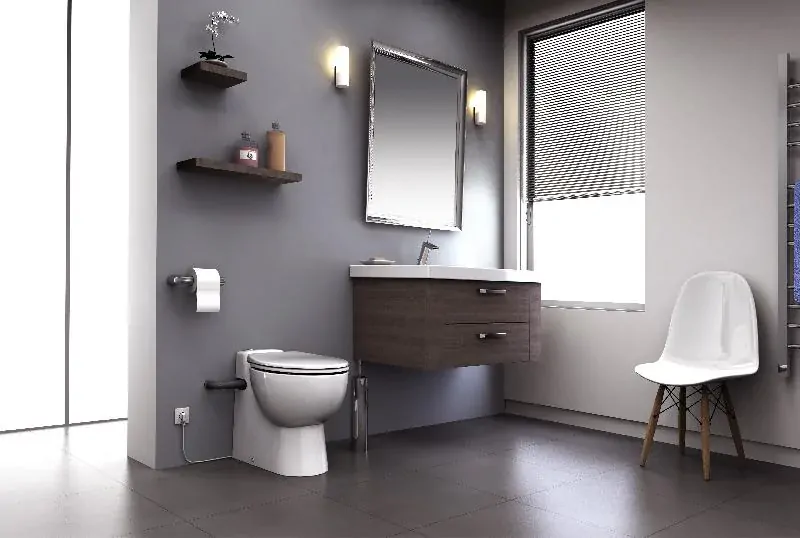 SFA Sanicompact Pro Eco Silence - WC s přečerpávačkou