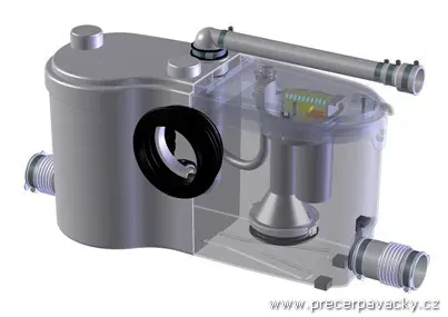 SFA Sanibest Pro - přečerpávačka pro komerční prostory s WC