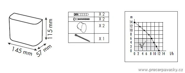 SFA Sanicondens clim deco - přečerpávačka pro kondenzát