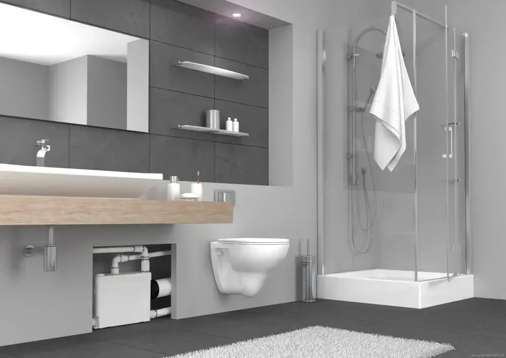SFA Sanipack 2 - přečerpávačka pro závěsné WC