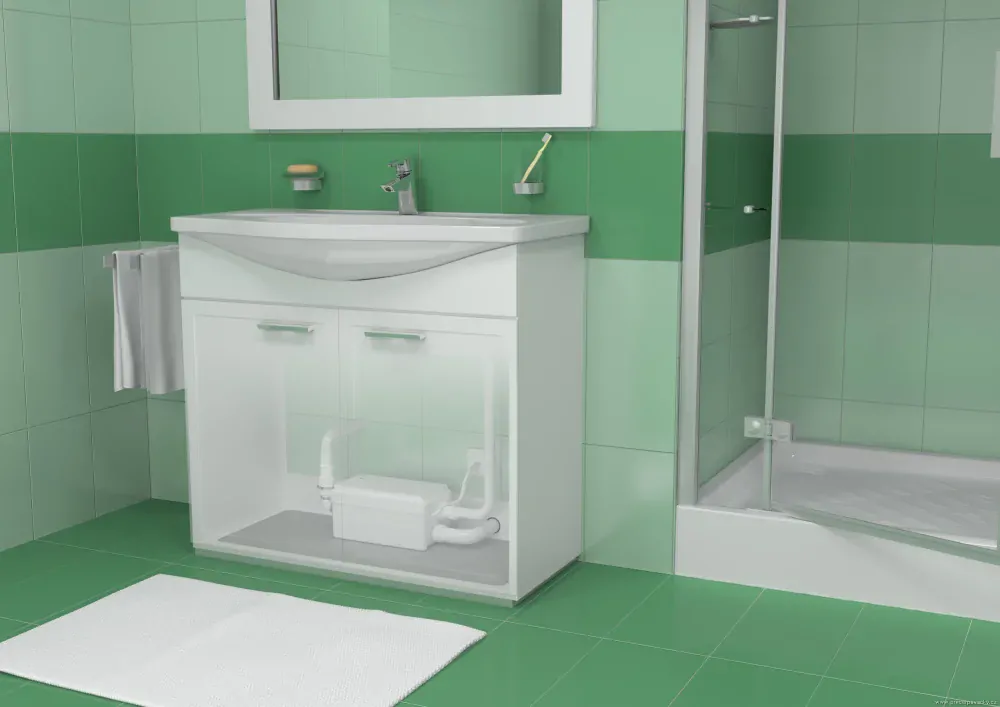 SFA Sanishower - přečerpávačka pro sprchu a umyvadlo