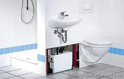 SFA Sanipack 2 - přečerpávačka pro závěsné WC